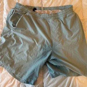 LuluLemon Teal athletic shorts size XXL